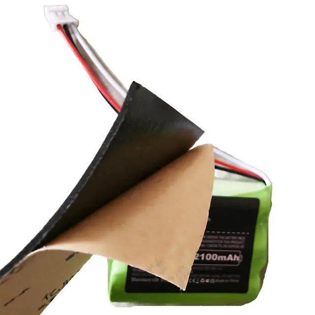 Alt view image 5 of 5 - 2Pcs 2100mAh Battery for Toniebox 50AA5S, Anti-Rattle Kit with Foam Padding & Screwdriver, Upgraded 3.6V Ni-MH Replacement for Tonie Box Speaker