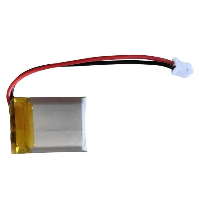 Alt view image 4 of 4 - 200mAh 3.7V 602025 Battery with 2 Wires JST PH2.0mm Connector 602025 High Temperature Resistant Battery for Charging Case Wireless Earphone LED light and Wireless Device NiMH