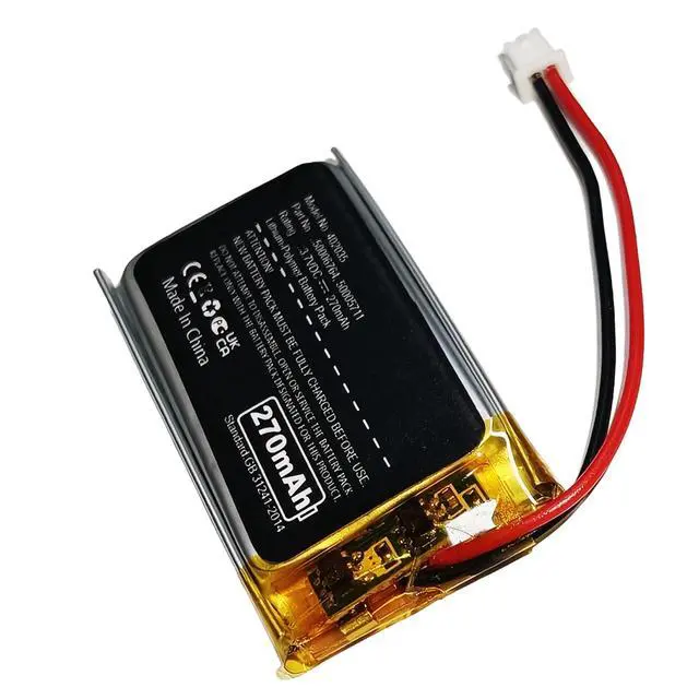 Alt view image 3 of 5 - 2Pcs 270mAh 50006764 Battery Compatible with Mitel 6869 6940 6930 6970 6865i 6863i 6865 6867i 6869i 6905 6900 6910 6920, 50005711 Battery NiMH