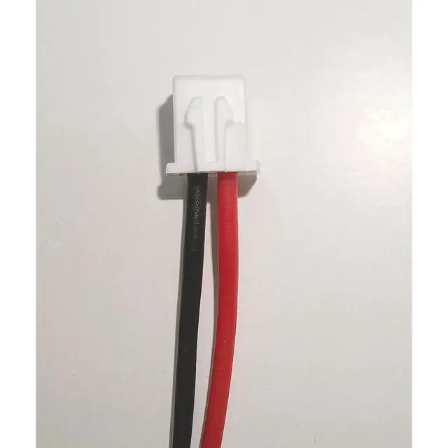 Alt view image 2 of 5 - (2Pcs) 3.7V 602040 Battery with 2 Wires XH2.54mm Connector 602040 High Temperature Resistant Battery for Mouse and Keyboard Built-in Universal NiMH