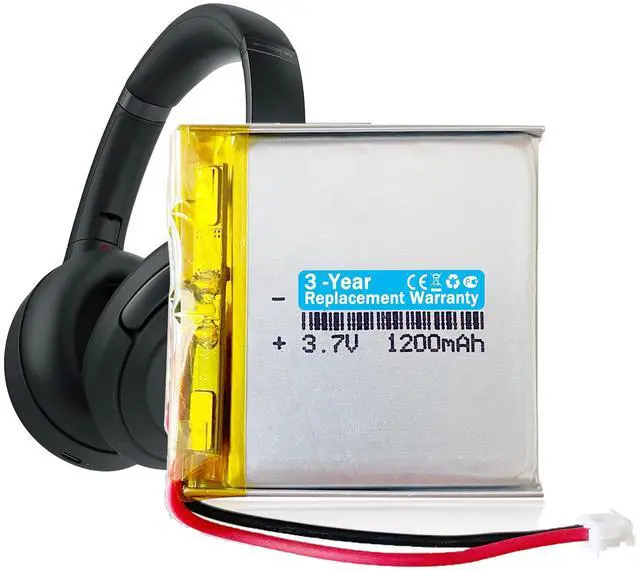 Main image of 624038 Battery Compatible with Sony WH-1000xM3 WH-1000XM4, 1588-0911, LIS1662HNPC, SM-03, SP 624038 Battery NiMH