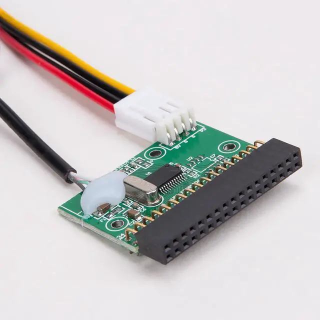 Alt view image 6 of 7 - 1Pcs 1.44MB 3.5" Floppy Drive Connector 34 PIN 34P to USB Cable Adapter PCB Board with Power Cable