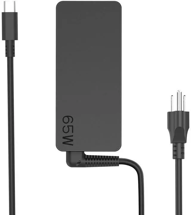 Main image of Laptop Charger for Lenovo ThinkPad Yoga Chromebook IdeaPad X1 Carbon X13 T16 T14 E16 E14 T480 T590 730 C940 13 15 500e 300e, Universal 65W 45W USB C Type C Power Adapter for HP Dell, Original Quality