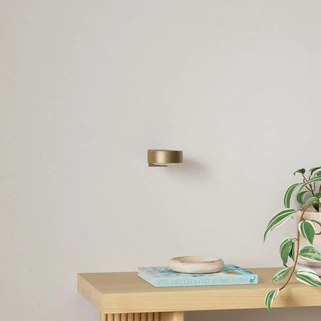 Alt view image 2 of 7 - 3Pack Picture Light Battery Operated Painting Lights for Wall Wireless Magnetic Display Art Light with Remote Control,Dimmable&Timer Portrait Light for Art Frame Artworking,Wall Decor Puck Lights-Gold