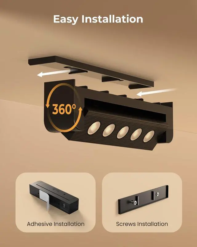 Alt view image 6 of 7 - Spotlights Indoor with Daily Auto Timer, 5500mAh Rechargeable Plant Lights, Wireless Uplighting with Remote, 3CCT & Dimmable, Display Lights for Painting, Artwork, Plants, Accent Lighting