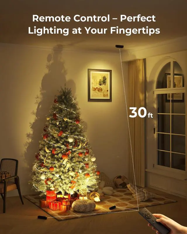 Alt view image 5 of 7 - Spotlights Indoor with Daily Auto Timer, 5500mAh Rechargeable Plant Lights, Wireless Uplighting with Remote, 3CCT & Dimmable, Display Lights for Painting, Artwork, Plants, Accent Lighting