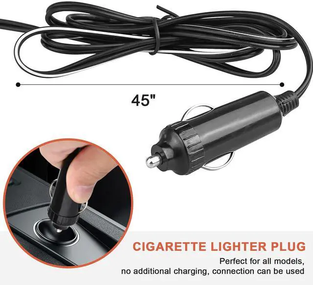 Alt view image 6 of 7 - 12V Portable Fan RV | Truck Cooling Heavy Duty 9" Metal Clip-On Car Fan Bus | Boat | Forklift | Car | Camper | Lawn | Mower | Tractor 2-Speed High Velocity Silver