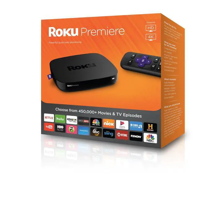 Alt view image 6 of 6 - Premiere - HD and 4K UHD Streaming Media Player