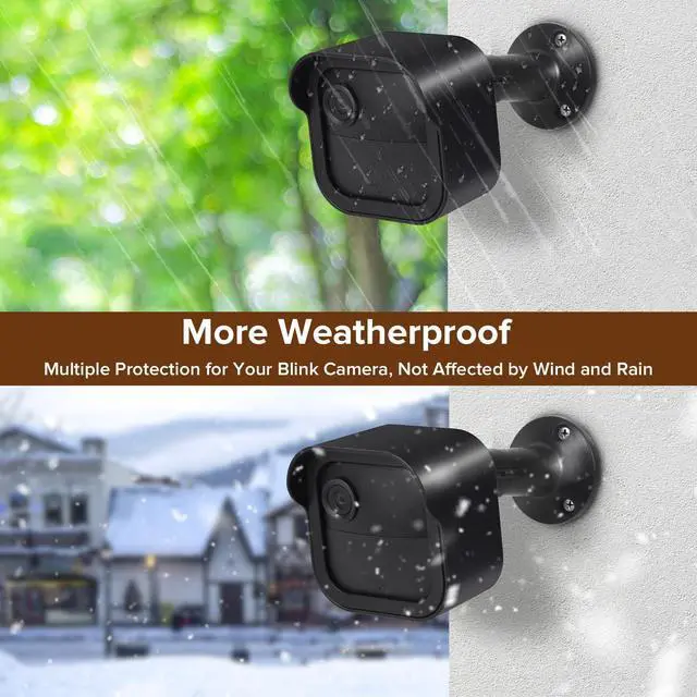 Alt view image 6 of 7 - 3Pack Mount for Blink Outdoor Camera, Weatherproof Protective Housing and 360°Adjustable Bracket for All-New Blink Outdoor 4 (4th Gen) & (3rd Gen), Cutout for Charging Cable, No Battery Replacement