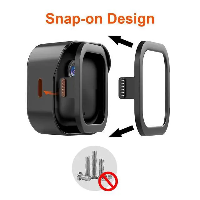 Alt view image 4 of 7 - All-new Blink Outdoor Camera Mount for Blink Outdoor 4/ 3rd Gen/Outdoor 2K+ Camera, 360 Degree Adjustable Wall Mount with Blink Sync Module Wall Mount, Blink Camera Not Included (3Pack, Black)