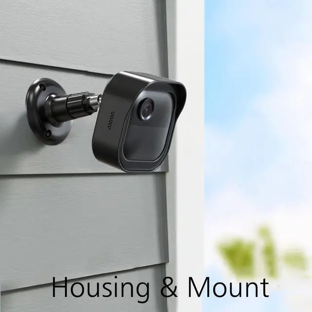 Alt view image 4 of 7 - All-New Blink Outdoor 4 Camera Wall Mount, Weatherproof Protective Housing and 360° Adjustable Mount with Blink Sync Module 2 Mount for 4th 3rd Gen - Blink Camera Not Included (3 Pack, Black)