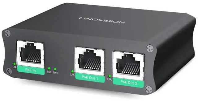 Main image of 2 Ports Gigabit PoE Passthrough Switch and PoE Extender