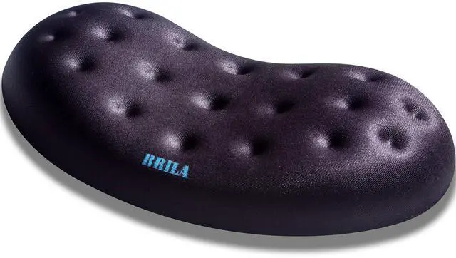 Main image of Upgraded Ergonomic Memory Foam Mouse Wrist Rest Support Pad Cushion for Computer, Laptop, Office Work, PC Gaming - Massage Holes Design Wrist Pain Relief