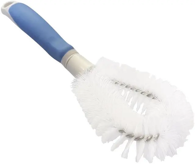 Alt view image 3 of 6 - Vegetable Cleaning Brush with Handle, Rubber Handle Produce & Potato Scrubbing Brush
