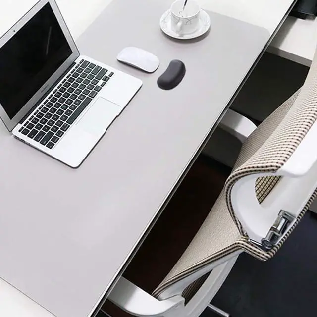 Alt view image 7 of 7 - Ergonomic Memory Foam Wrist Pad Anti-Skid Mouse Pad Mousepad Support Wrist Rest Mat Office Healthy for PC Computer Laptop Desktop (Deep Black)