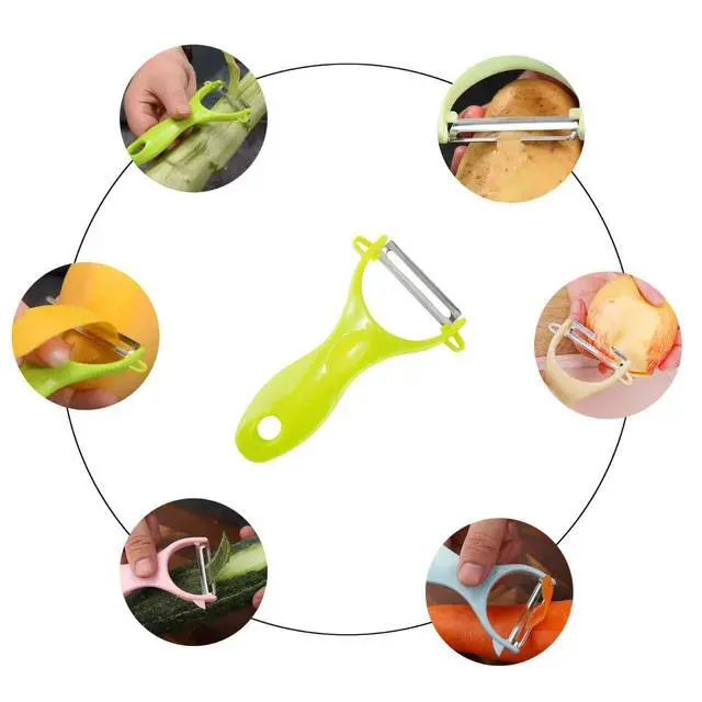Alt view image 4 of 7 - Vegetable Brush Vegetable Scrubber Brush and Fruit Scrubber Vegetable Brush Scrubber for Food,Veggie Wash Brush Vegetable Cleaner Brush Cute Kitchen Gadget and Vegetable Peeler