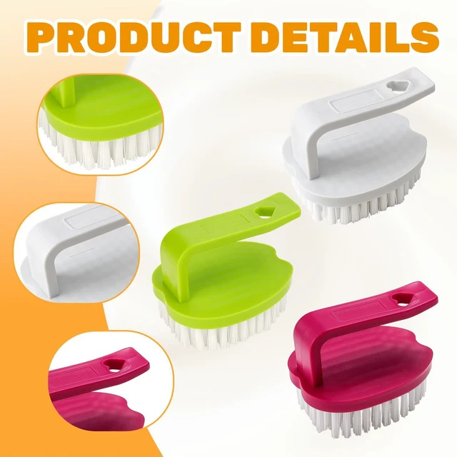 Alt view image 3 of 7 - 3PCS Potato Scrubber Brush, Vegetable Brush, Vegetable Scrubber Suitable for Kitchen Novices, Eco-Friendly Users and Fruit Cleaners