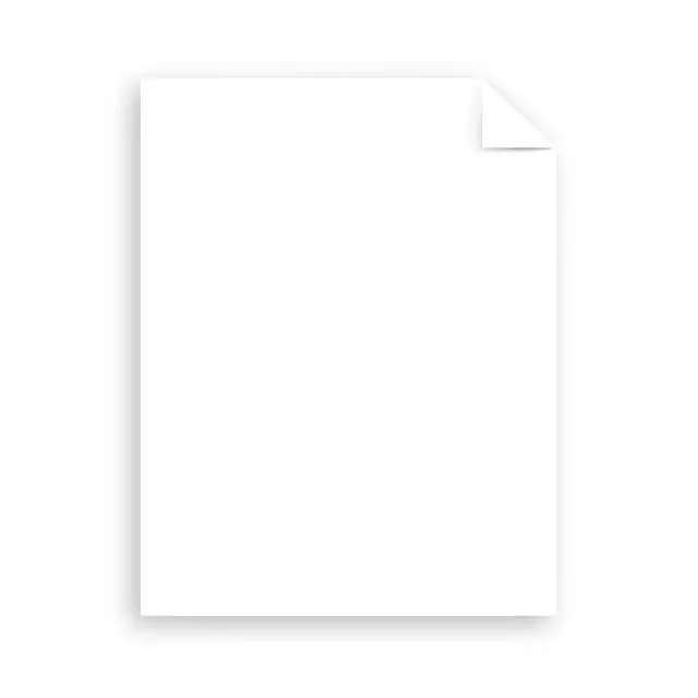Alt view image 3 of 4 - Inkjet & Laser Printer Paper, 8.5" x 11", 28 lb., Radiant White, 550 Sheets (91723-01)