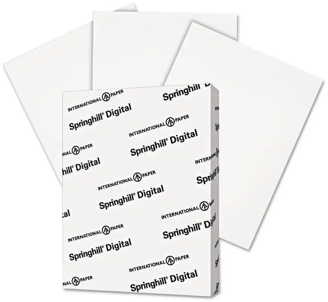 Main image of White 8.5 x 11 Cardstock Paper, 90lb, 163gsm, 250 Sheets (1 Ream) Premium Lightweight Cardstock, Printer Paper with Smooth Finish for Greeting Cards, Flyers, Scrapbooking 015101R