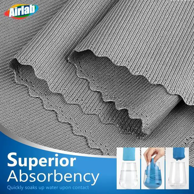 Alt view image 6 of 7 - Glass Polishing Cloth Streak Free Miracle Cleaning Cloth Lint Free Microfiber Cleaning Rags for Glasses Kitchen Dish Mirrors Easy Clean, Pack of 8, 16" x 12", Multicolor