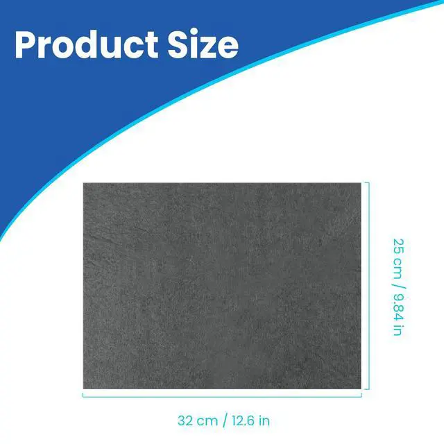 Alt view image 6 of 7 - Thickened Magic Cleaning Cloth (12 Pack) - Microfiber Streak Free Lint Free Reusable Cleaning Cloths for Windows, Mirrors, Cars and Kitchen (9.8" x 12.6")