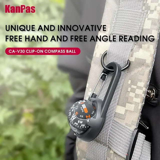 Alt view image 2 of 6 - EDC Ball Compass for Hands-Free and Free Angle Reading (CAV-30)