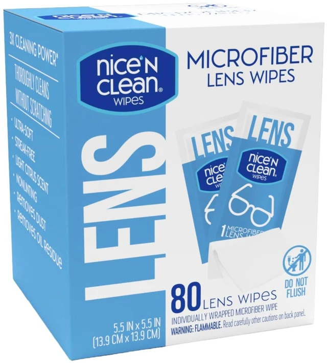 Main image of Microfiber Lens Wipes - Single Carton