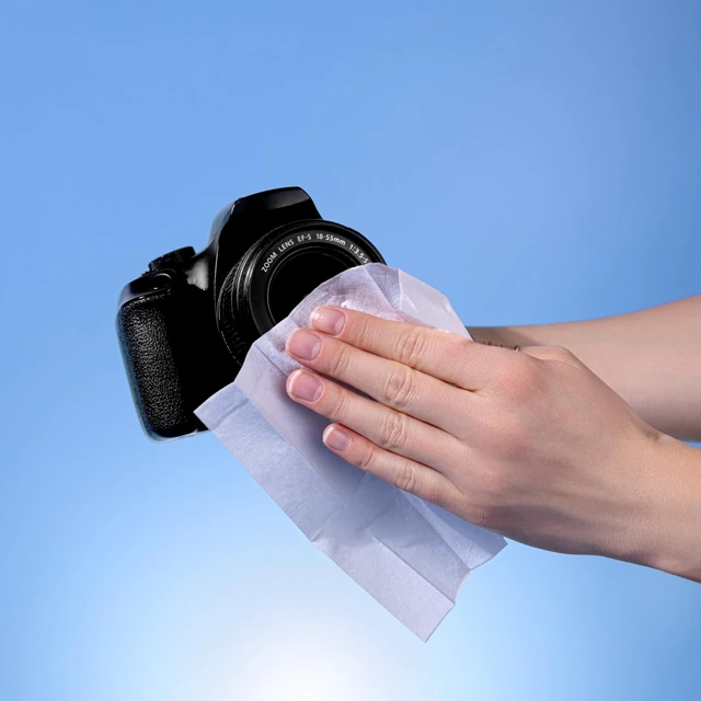 Alt view image 7 of 7 - Microfiber Lens Wipes - Single Carton