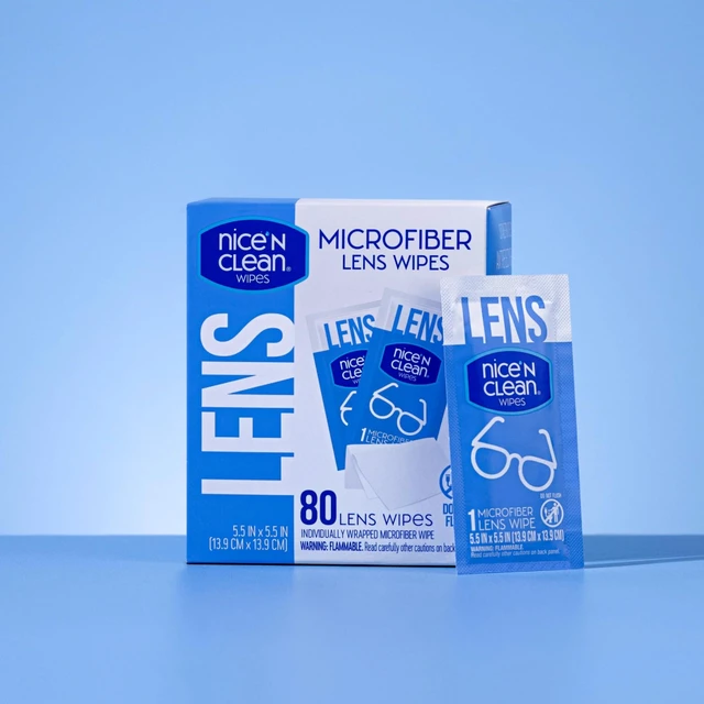 Alt view image 6 of 7 - Microfiber Lens Wipes - Single Carton