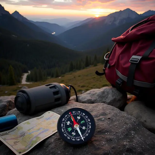 Alt view image 2 of 2 - Black Mini Survival Compass Outdoor New 40mm Pocket Oil Filled Compass for Camping Hiking Portable Navigation Camping Handheld Outdoor Activities Accessory,Electronics and Gadgets,Compasses