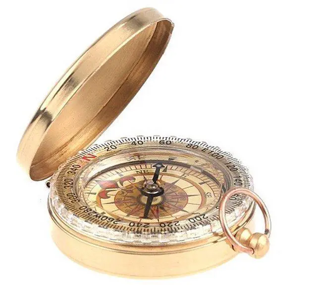 Alt view image 7 of 7 - PPbean Classic Pocket Style Camping Compass