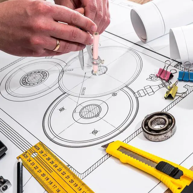 Alt view image 7 of 7 - Compass Geometry Tool Protractor and Compass Set with Metal Box Drawing Compass with Rulers Math Compass Kit for Class Supplies and School 8 Piece