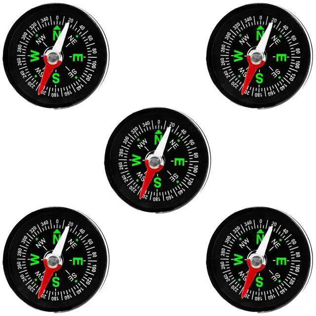 Main image of Pocket Sized Economy Compass (1-1/4"), Pack of 5