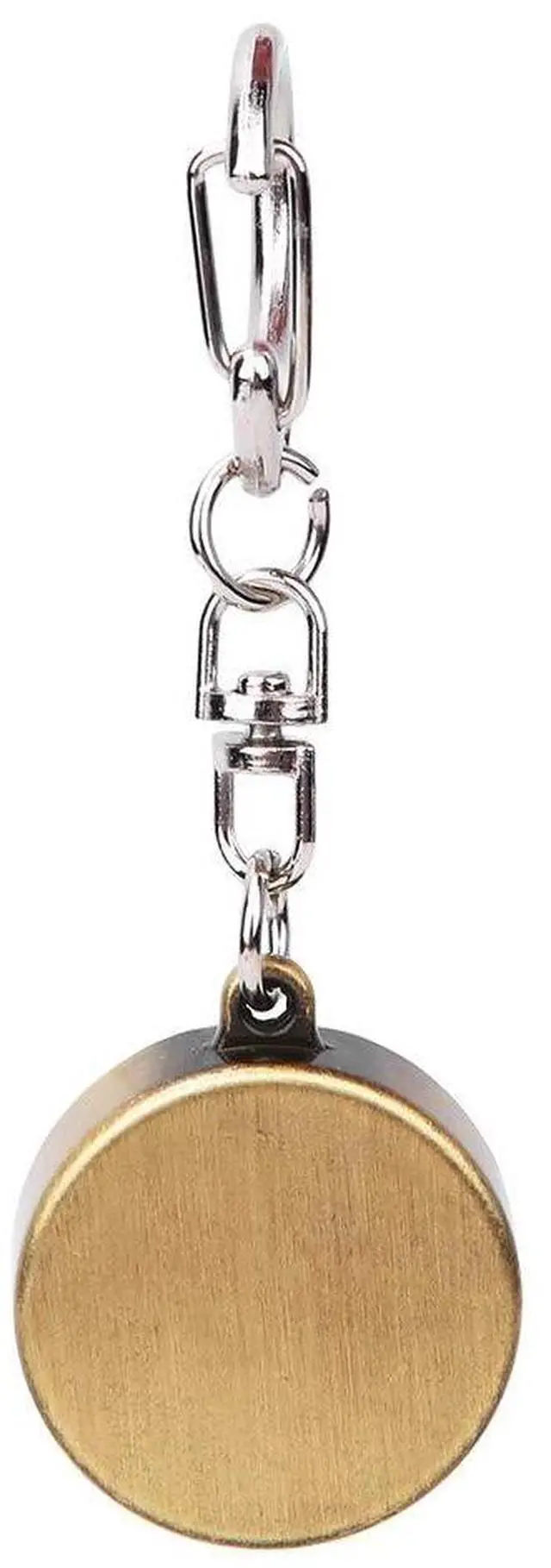 Alt view image 7 of 7 - Keychain Compass, Pack of 2 Vintage Style Zinc Alloy Pocket Compass Navigation Tool for Outdoor Camping Hiking