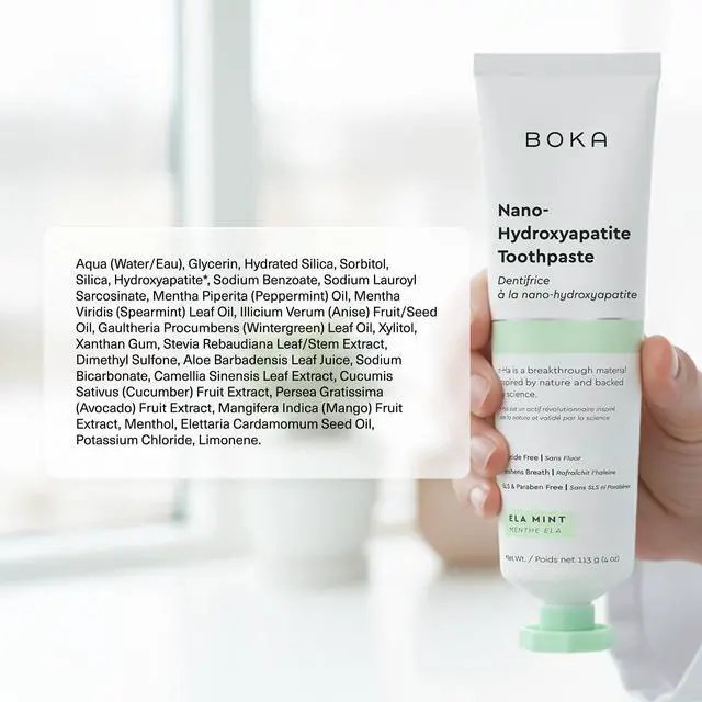 Alt view image 4 of 7 - Toothpaste - Fluoride Free Toothpaste, Nano Hydroxyapatite Toothpaste