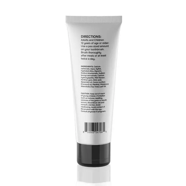 Alt view image 3 of 7 - Fluoride Free Nano Hydroxyapatite Ultimate Toothpaste for Remineralizing Enamel & Sensitive Relief, Whitening, Antiplaque, SLS Free, Fresh Mint, 4 oz (1 Tube, Fresh Mint)