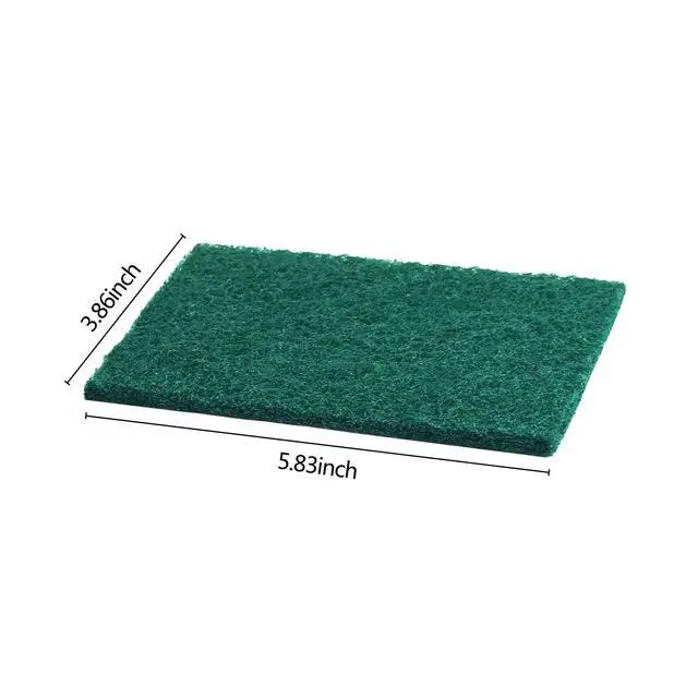 Alt view image 2 of 7 - Heavy Duty Scrub Sponge, Scratch Free Dual-Sided Dishwashing Sponge, Scouring Pad for Home Kitchen, Sink, Dish, Bathtub, Wall, 10 Pack