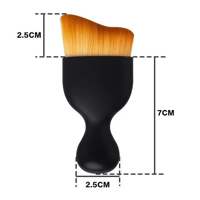 Alt view image 6 of 7 - 5-piece mini Cleaning Brush Set, Soft Bristle Detail Brush, Suitable for car Interior, Dashboard, Ventilation, Keyboard, Leather Surface with Protective Cover