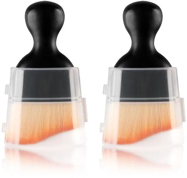 Main image of 2Pcs Car Interior Detailing Brush, Soft Bristle Car Cleaning Brushes