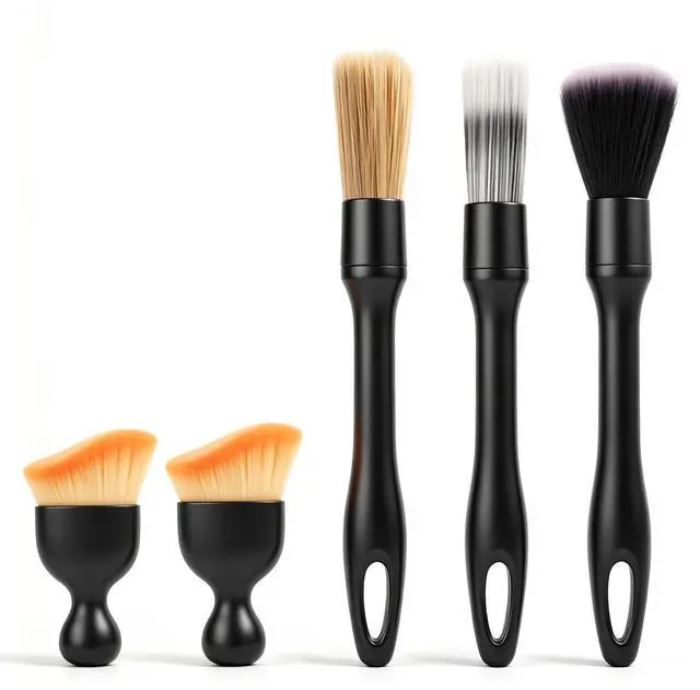 Main image of Car Detailing Brush Set, 5PCS Car Interior Detailing Kit Tools for Automotive Interior Exterior Trim Rim Dashboard Air Vents Cleaning