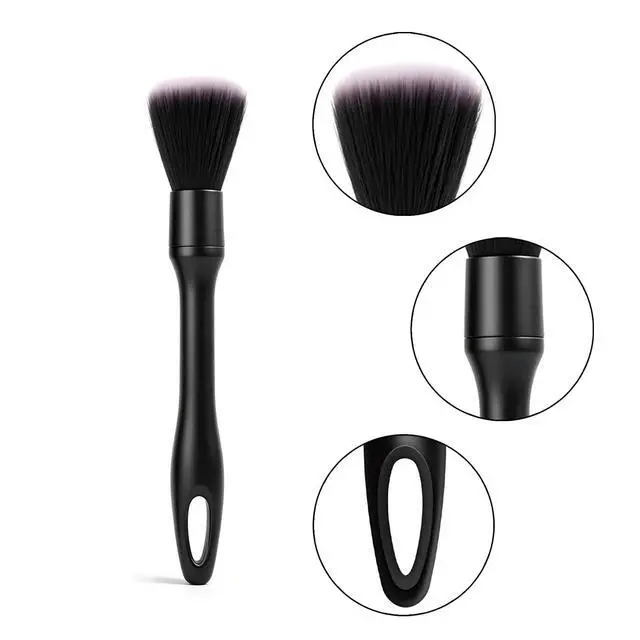 Alt view image 4 of 7 - Car Detailing Brush Set, 5PCS Car Interior Detailing Kit Tools for Automotive Interior Exterior Trim Rim Dashboard Air Vents Cleaning