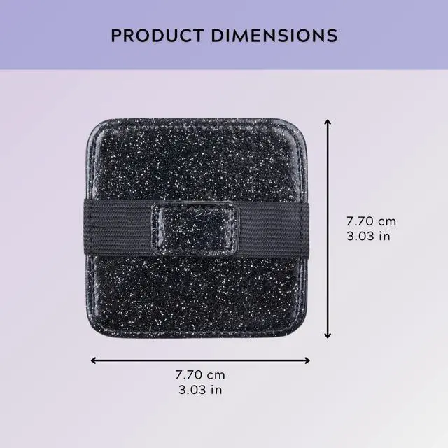 Alt view image 2 of 6 - 6X Screen Cleaning Pads - Gliiter Floral Microfiber Cleaning Cloth Pads - Screen Cleaner Screen Wipes for Electronics - Glasses Cleaning Cloths - Tablets, Laptops, Tv, Smartphones