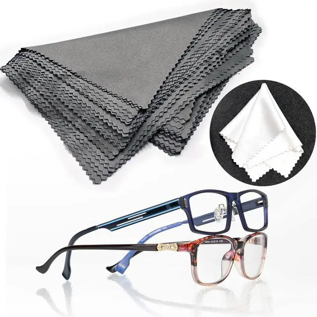 Alt view image 6 of 7 - Eyeglass Cleaning Cloths, 30 Pack, 6 x 7 Inch, Glasses Cloth
