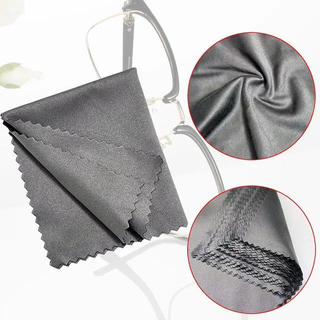 Alt view image 7 of 7 - Eyeglass Cleaning Cloths, 30 Pack, 6 x 7 Inch, Glasses Cloth