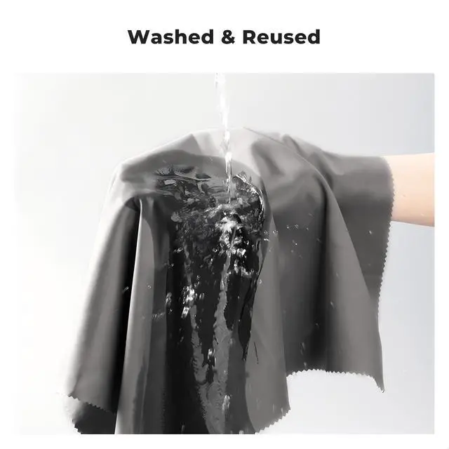 Alt view image 6 of 7 - Extra Large Microfiber Cleaning Cloths X4 ,for TV,Eyeglasses