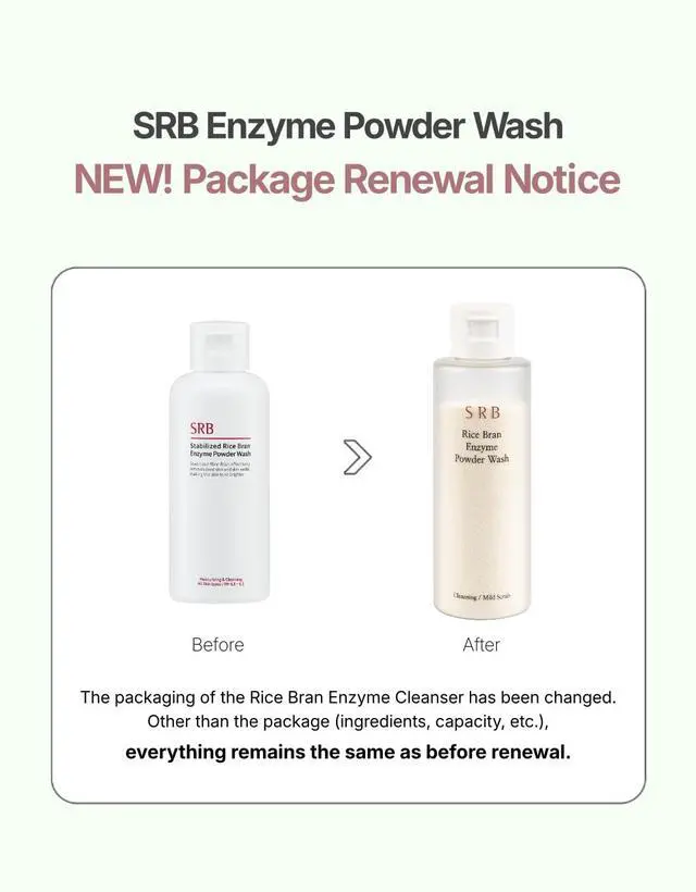 Alt view image 2 of 7 - Stabilized Rice Bran Enzyme Powder Wash - Exfoliating Face Wash with Enzymes for Sensitive and Acne Skin - Hydrating Collagen Rice Cleansing Powder (2.46oz)