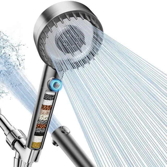 Main image of Filtered Shower Head with Handheld, High Pressure Showerhead with Filters