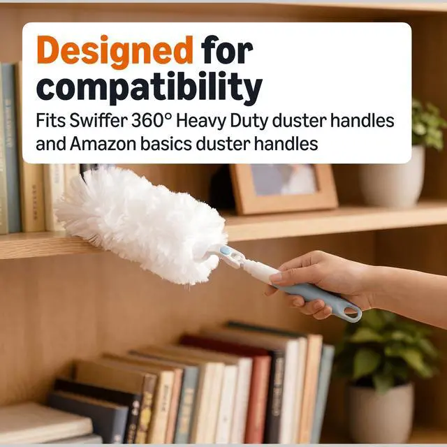 Alt view image 3 of 6 - 360° Heavy Duty Duster Refills, Picks up and Traps 2X More Allergens, 11 Count, Pack of 1