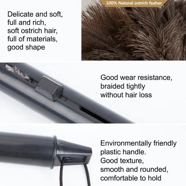 Alt view image 4 of 5 - Ostrich Feather Duster Retractable 16 inch, 1 Pack