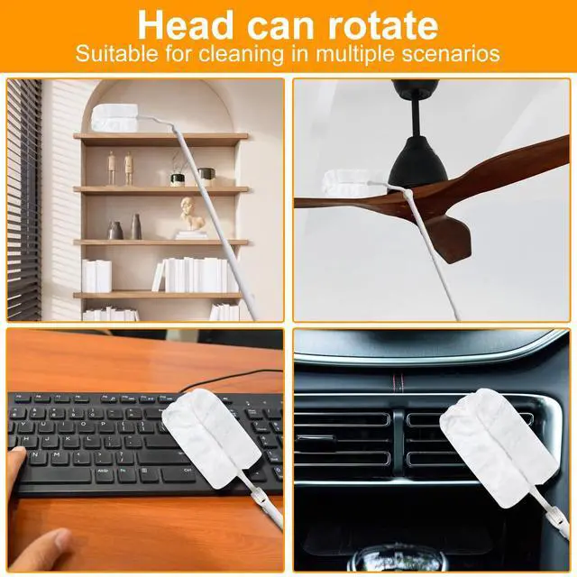 Alt view image 4 of 7 - 2 Pcs Replacement Handles Compatible with Swiffer Duster Refill